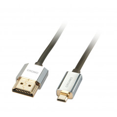 41682 CABLE HDMI 2 M HDMI TIPO A (ESTÁNDAR) HDMI TIPO D (MICRO) NEGRO