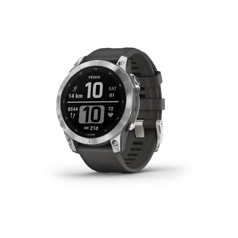 FENIX 7 3,3 CM (1.3") 47 MM MIP PLATA GPS (SATÉLITE)