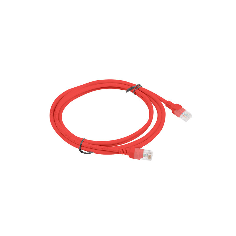 PCU6-10CC-0200-R CABLE DE RED ROJO 2 M CAT6 U/UTP (UTP)