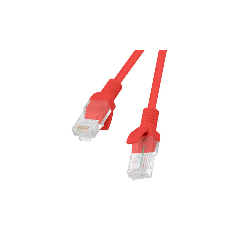 PCU6-10CC-0100-R CABLE DE RED ROJO 1 M CAT6 U/UTP (UTP)