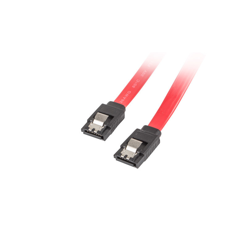 CA-SASA-14CU-0050-R CABLE DE SATA 0,5 M SATA 7-PIN ROJO