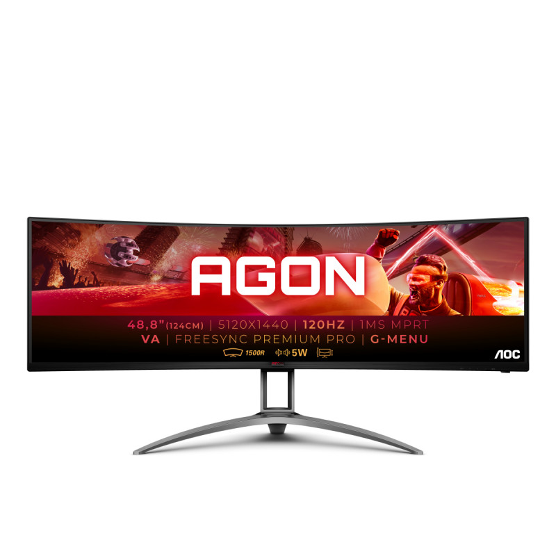 AGON 3 AG493UCX PANTALLA PARA PC 124,5 CM (49\") 5120 X 1440 PIXELES LED NEGRO