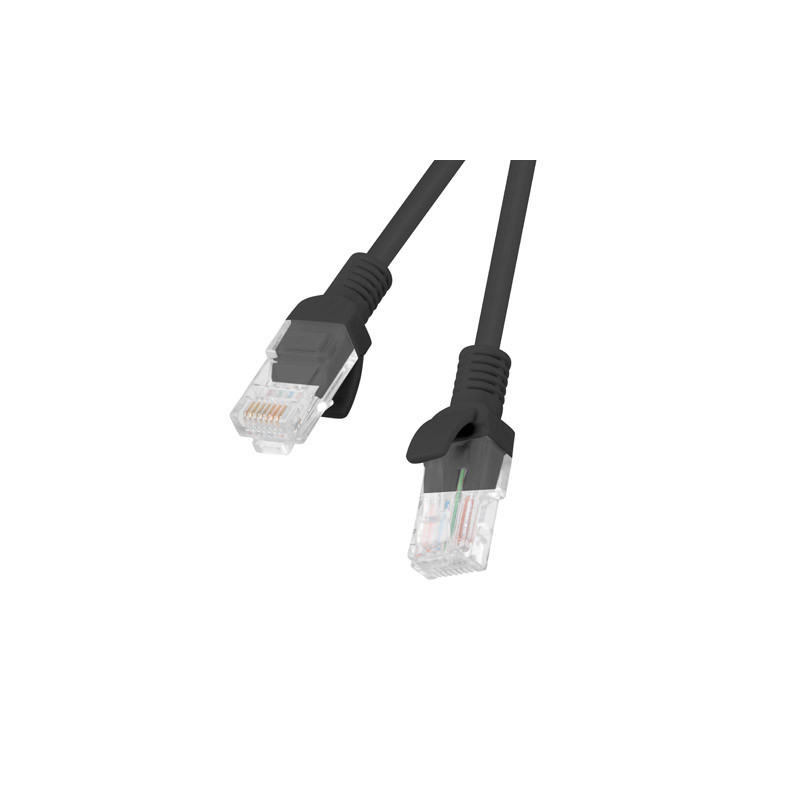 CABLE DE RED ETHERNET CAT6 5 METROS U/UTP RJ45 Negro