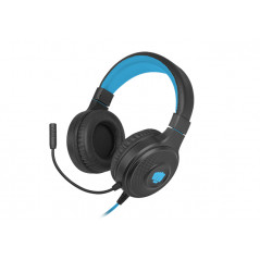 NFU-1585 AURICULAR Y CASCO AURICULARES DIADEMA CONECTOR DE 3,5 MM NEGRO, AZUL