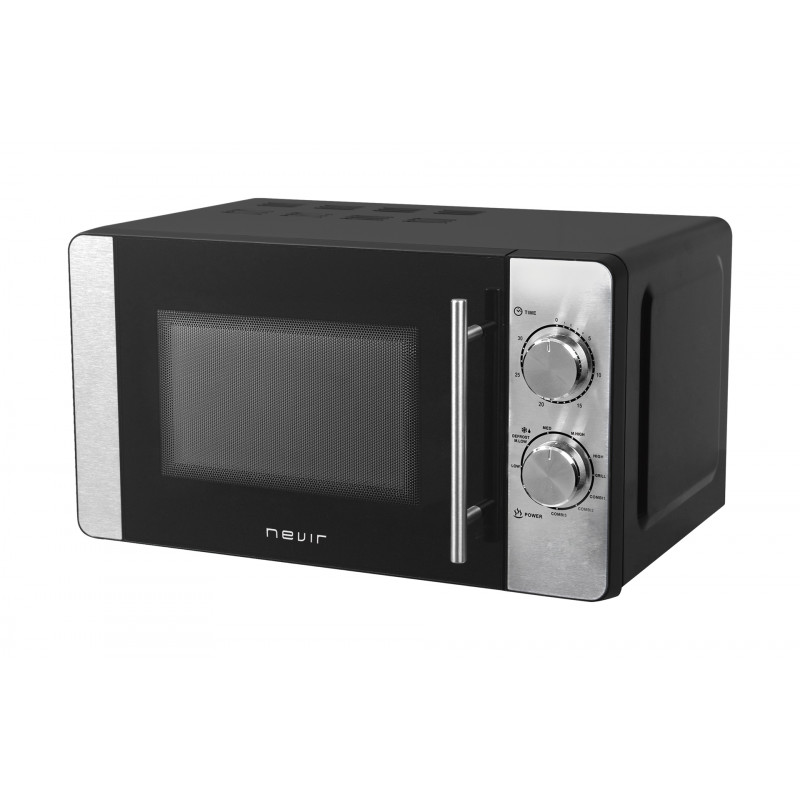 NVR-6235 MGS ENCIMERA MICROONDAS COMBINADO 20 L 700 W NEGRO, ACERO INOXIDABLE