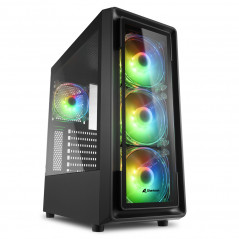 TK4 RGB MIDI TOWER NEGRO