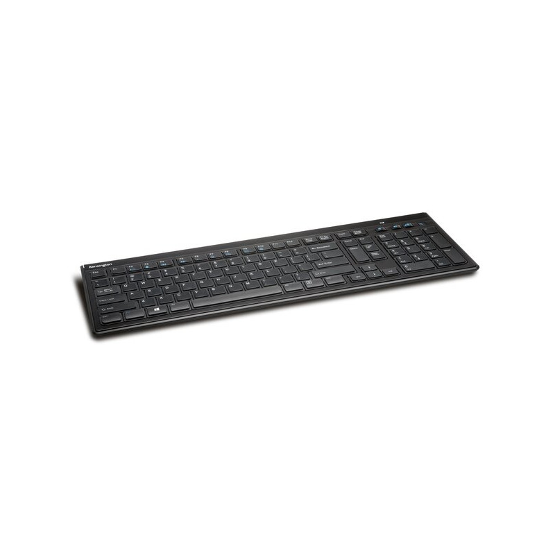 SLIM TYPE WIRELESS KEYBOARD TECLADO RF INALÁMBRICO QWERTY ESPAÑOL NEGRO