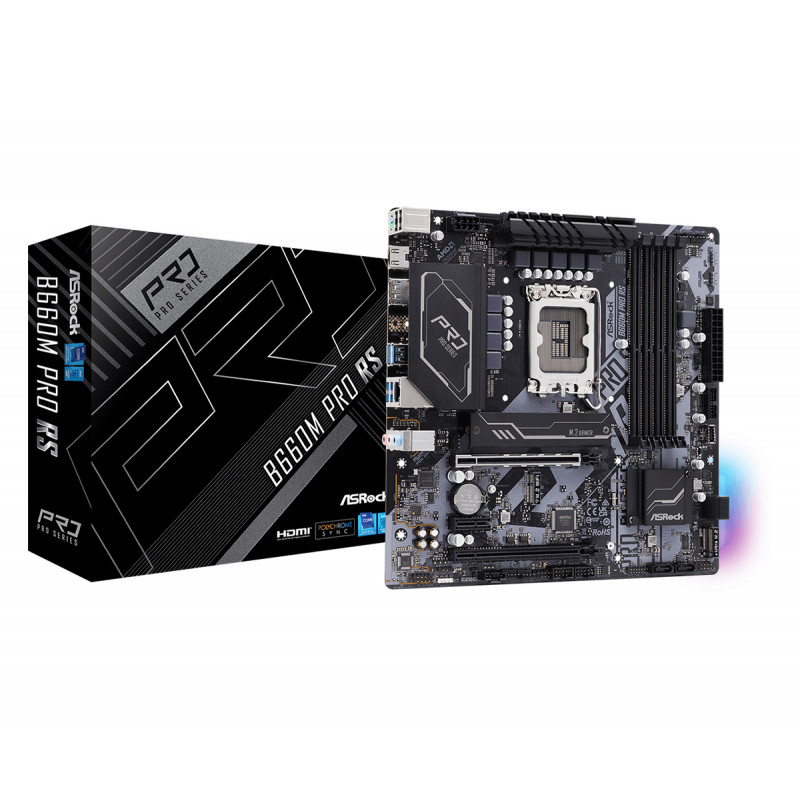 B660M PRO RS INTEL B660 LGA 1700 MICRO ATX