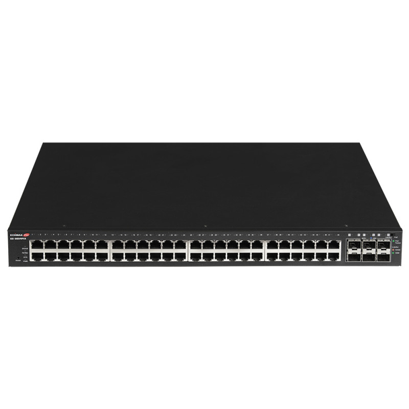 GS-5654PLX SWITCH GIGABIT ETHERNET (10/100/1000) ENERGÍA SOBRE ETHERNET (POE) NEGRO