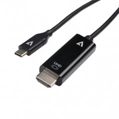 V7UCHDMI-1M ADAPTADOR DE CABLE DE VÍDEO USB TYPE-C 3.2 GEN 1 HDMI NEGRO