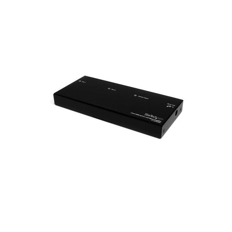 MULTIPLICADOR HDMI DE 2 PUERTOS Y AMPLIFICADOR DE SEÑAL - SPLITTER - 1920X1200 -1080P