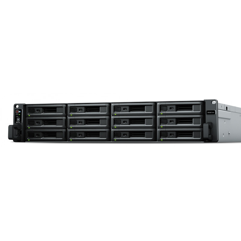 RACKSTATION RS3621XS+ SERVIDOR DE ALMACENAMIENTO BASTIDOR (2U) ETHERNET NEGRO D-1541