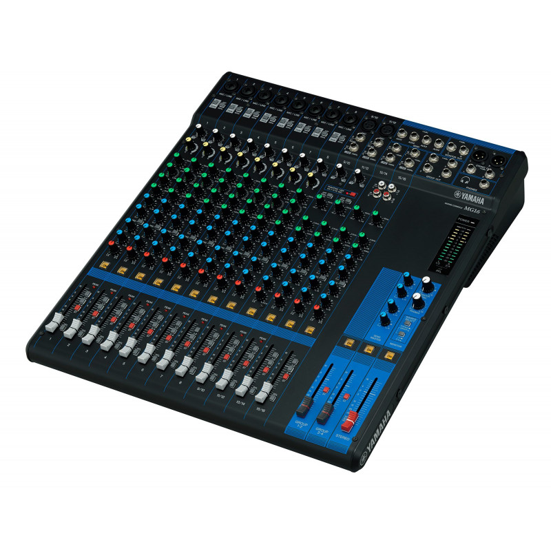 MG16 MIX AND PRODUCTION ANALOG 16 CANALES 20 - 48000 HZ NEGRO