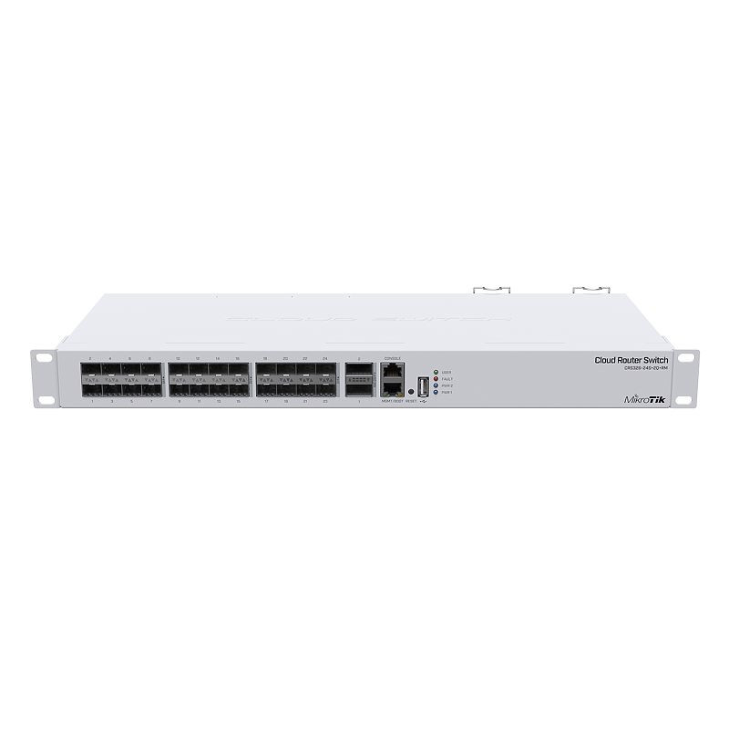 CRS326-24S+2Q+RM SWITCH GESTIONADO L3 FAST ETHERNET (10/100) 1U BLANCO