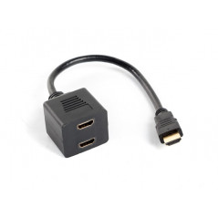 AD-0019-BK DIVISOR DE VIDEO HDMI 2X HDMI