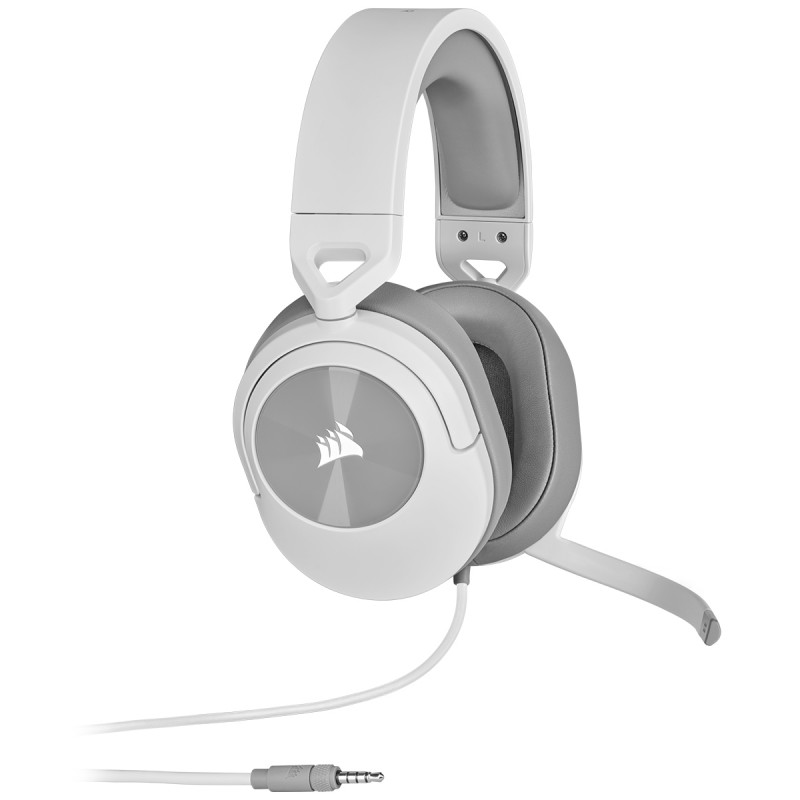 HS55 SURROUND AURICULARES ALÁMBRICO DE MANO JUEGO BLANCO