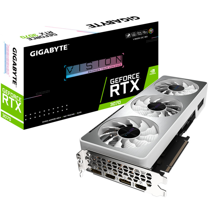 GEFORCE RTX 3070 VISION OC 8G (REV. 2.0) NVIDIA 8 GB GDDR6