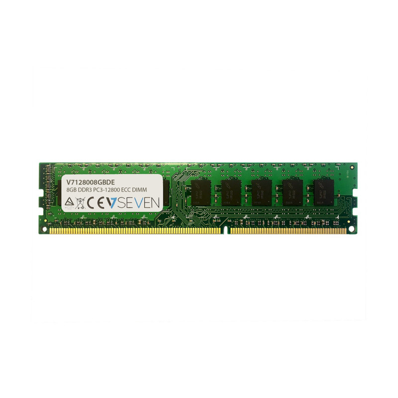 8GB DDR3 PC3-12800 - 1600MHZ ECC DIMM MÓDULO DE MEMORIA - V7128008GBDE