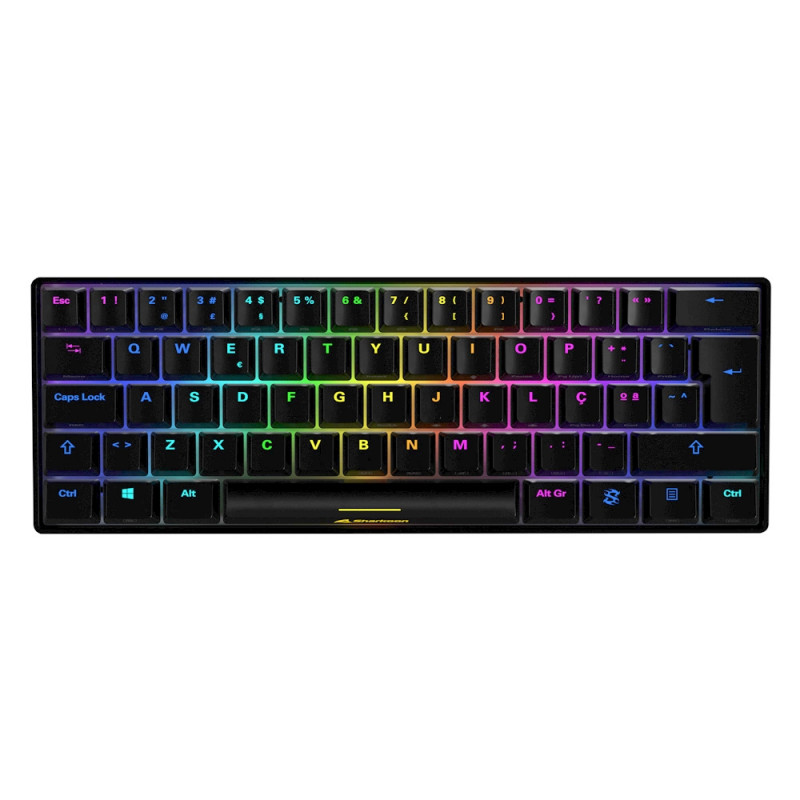 SGK50 S4 TECLADO USB QWERTY ESPAÑOL NEGRO