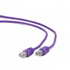 RJ45/RJ45 CAT6 0.5M CABLE DE RED PÚRPURA 0,5 M F/UTP (FTP)