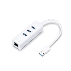 UE330 HUB DE INTERFAZ USB 3.2 GEN 1 (3.1 GEN 1) TYPE-A 1000 MBIT/S BLANCO