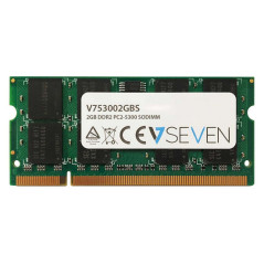 2GB DDR2 PC2-5300 667MHZ SO DIMM NOTEBOOK MÓDULO DE MEMORIA - V753002GBS