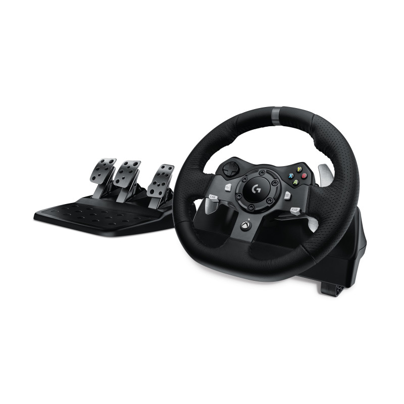 G920 DRIVING FORCE RACING WHEEL NEGRO USB 2.0 VOLANTE + PEDALES ANALÓGICO/DIGITAL PC, XBOX ONE