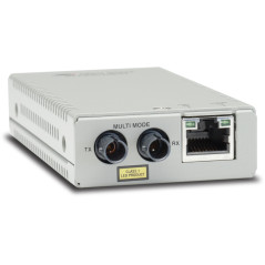 AT-MMC200/ST-960 CONVERTIDOR DE MEDIO 100 MBIT/S 1310 NM MULTIMODO GRIS