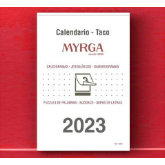 CALENDARIO 2023 MYRGA "TACO MURAL" 14x20cm