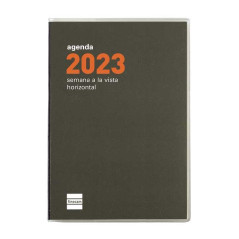 AGENDA 2023 FINOCAM "MIN" SEMANA VISTA 8,2x12,7cm CASTELLANO