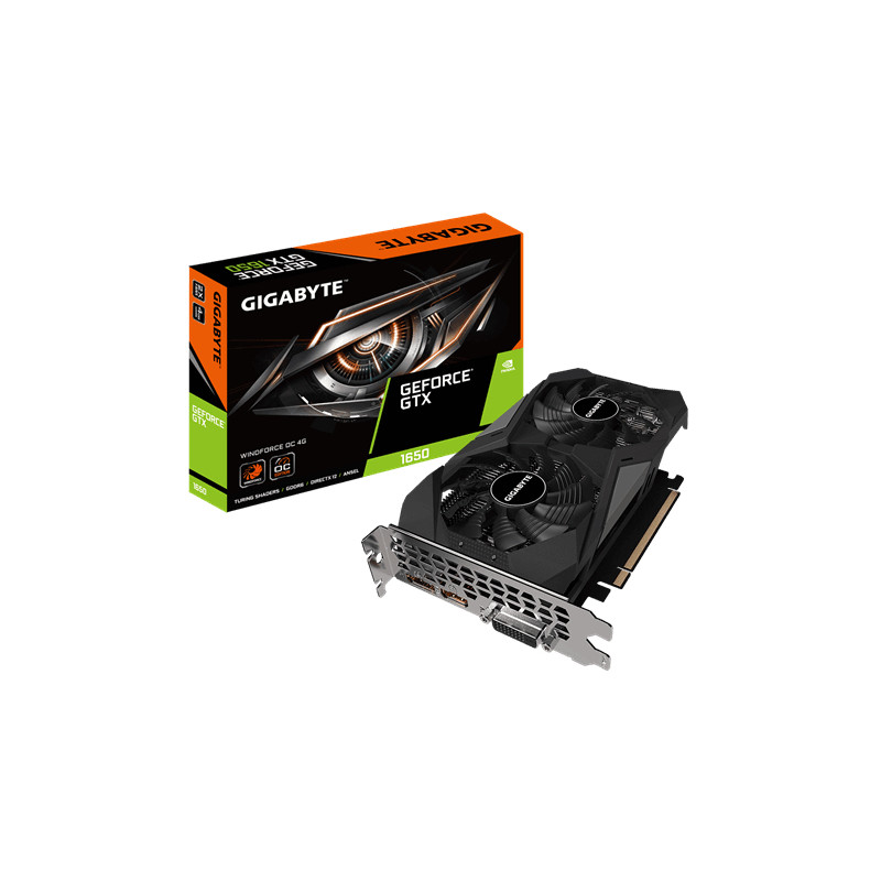 GEFORCE® GTX 1650 D6 WINDFORCE OC 4G NVIDIA GEFORCE GTX 1650 4 GB GDDR6