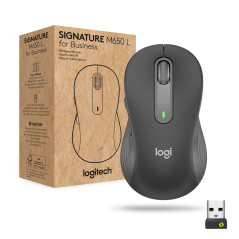 SIGNATURE M650 FOR BUSINESS RATÓN MANO DERECHA RF WIRELESS + BLUETOOTH ÓPTICO 4000 DPI