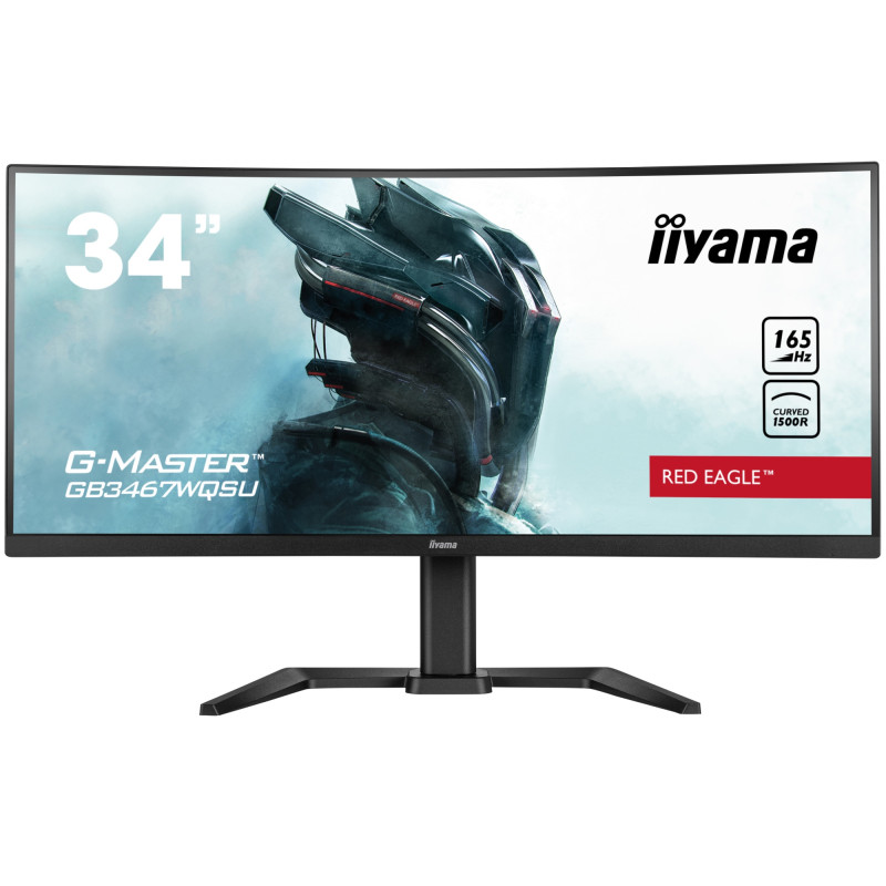 G-MASTER GB3467WQSU-B5 PANTALLA PARA PC 86,4 CM (34\") 3440 X 1440 PIXELES ULTRAWIDE QUAD HD LED NEG