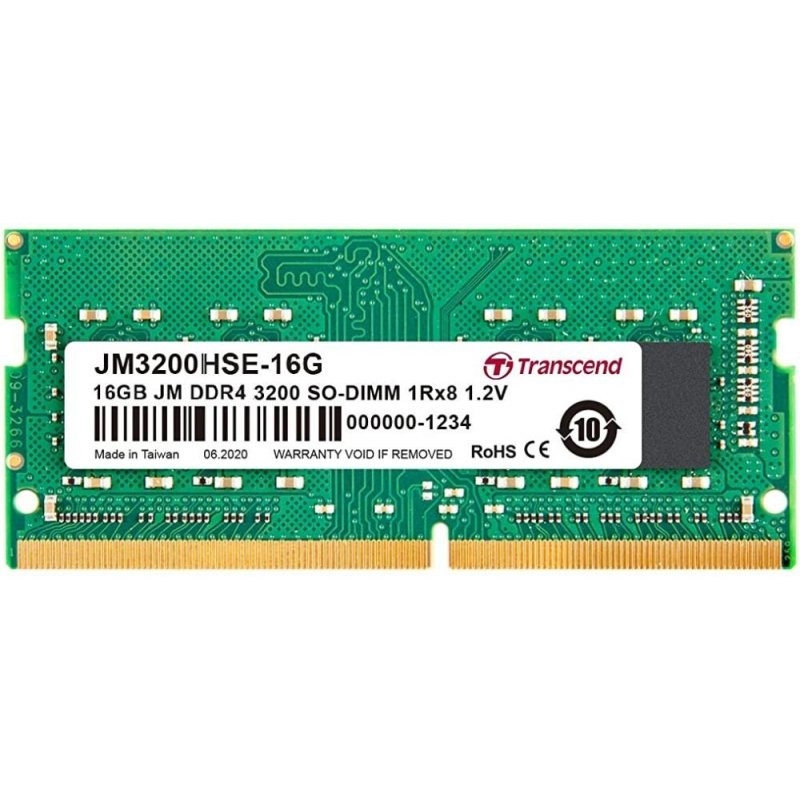 JETRAM JM3200HSE-16G MÓDULO DE MEMORIA 16 GB 1 X 16 GB DDR4 3200 MHZ