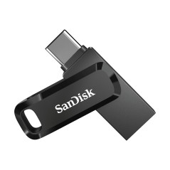 ULTRA DUAL DRIVE UNIDAD FLASH USB 128 GB USB TYPE-A / USB TYPE-C 3.2 GEN 1 (3.1 GEN 1) NEGRO, PLATA