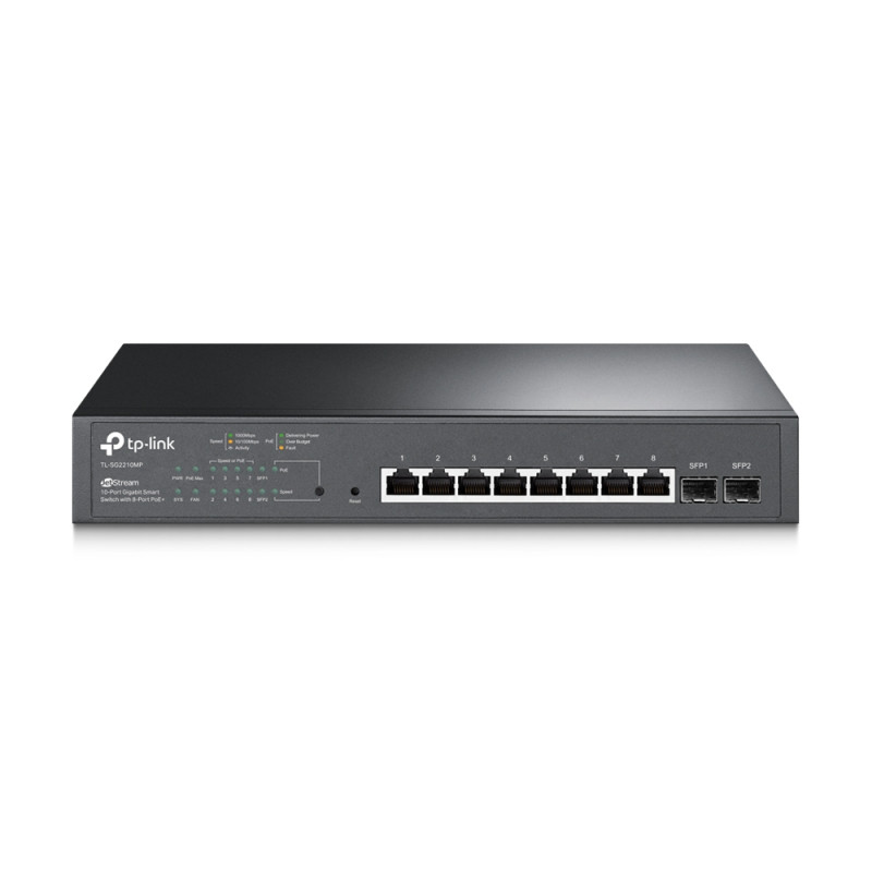 TL-SG2210MP SWITCH GIGABIT ETHERNET (10/100/1000) ENERGÍA SOBRE ETHERNET (POE) NEGRO