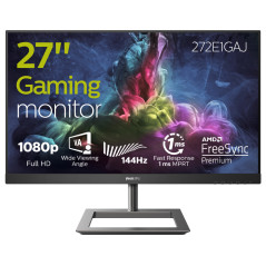 E LINE 272E1GAJ/00 PANTALLA PARA PC 68,6 CM (27\") 1920 X 1080 PIXELES FULL HD LCD NEGRO, CROMO