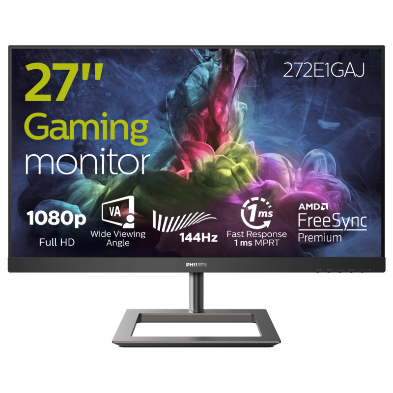 E LINE 272E1GAJ/00 PANTALLA PARA PC 68,6 CM (27\") 1920 X 1080 PIXELES FULL HD LCD NEGRO, CROMO