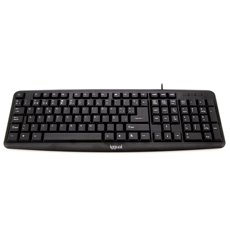 CK-BASIC-105T TECLADO USB QWERTY ESPAÑOL NEGRO