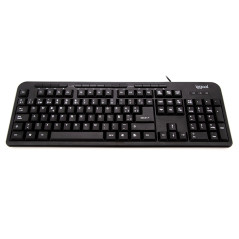 CK-BASIC-120T TECLADO USB QWERTY ESPAÑOL NEGRO