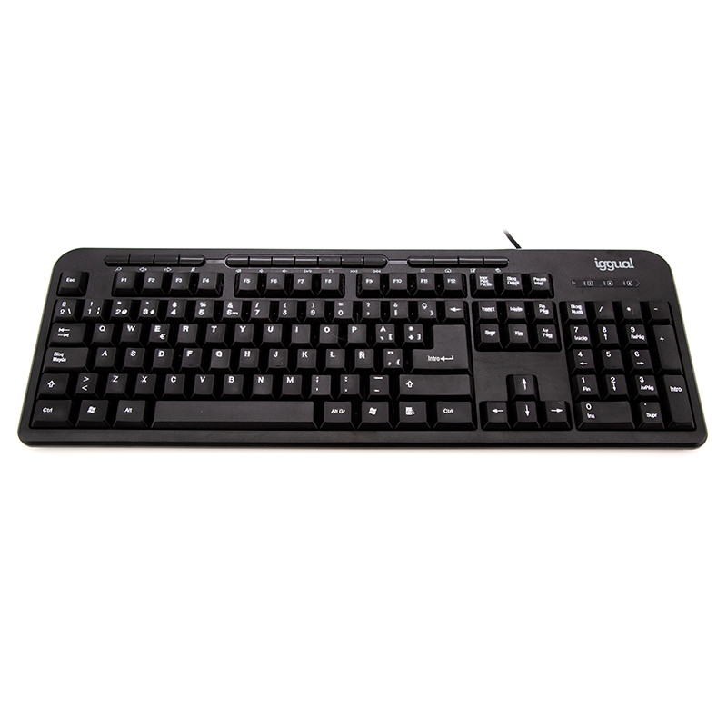 CK-BASIC-120T TECLADO USB QWERTY ESPAÑOL NEGRO