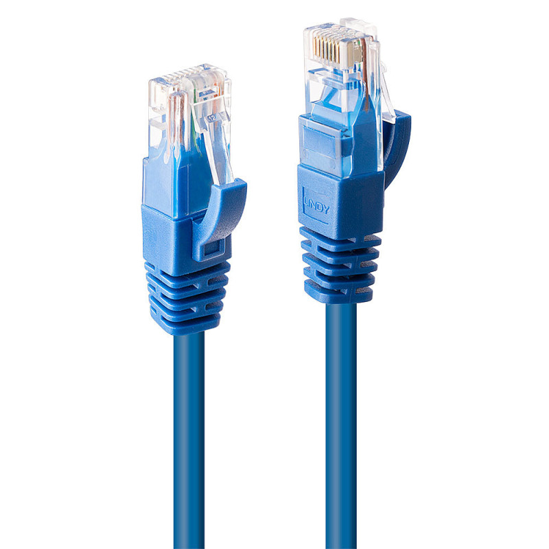 48018 CABLE DE RED AZUL 2 M CAT6 U/UTP (UTP)