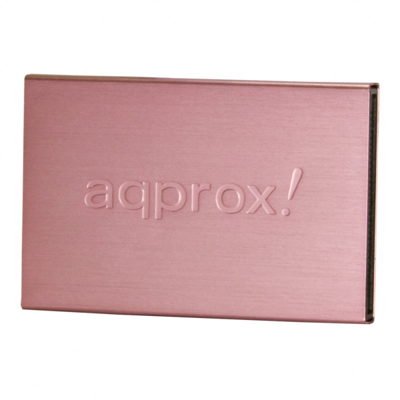 APPHDD02P CAJA PARA DISCO DURO EXTERNO ROSA 2.5\"