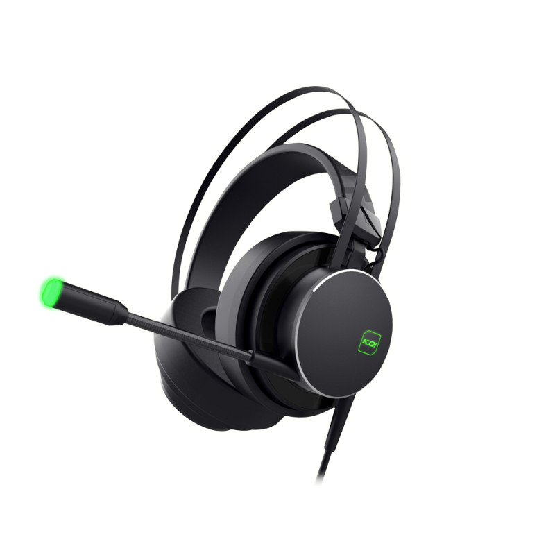 HX801 AURICULAR Y CASCO AURICULARES ALÁMBRICO DIADEMA JUEGO USB TIPO A NEGRO