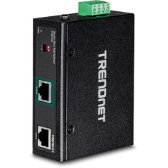 TI-SG104 DIVISOR DE RED NEGRO ENERGÍA SOBRE ETHERNET (POE)