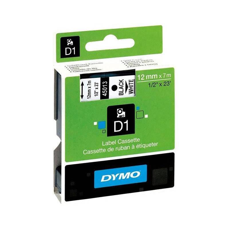 PACK 10 CINTA ROTULAR DYMO D1 12mm