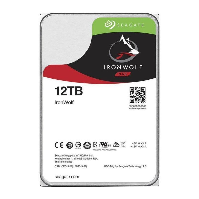 NAS HDD IRONWOLF 3.5\" 12000 GB SERIAL ATA III