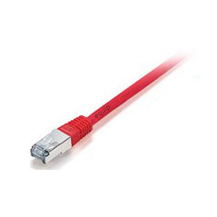 605527 CABLE DE RED ROJO 0,5 M CAT6 S/FTP (S-STP)