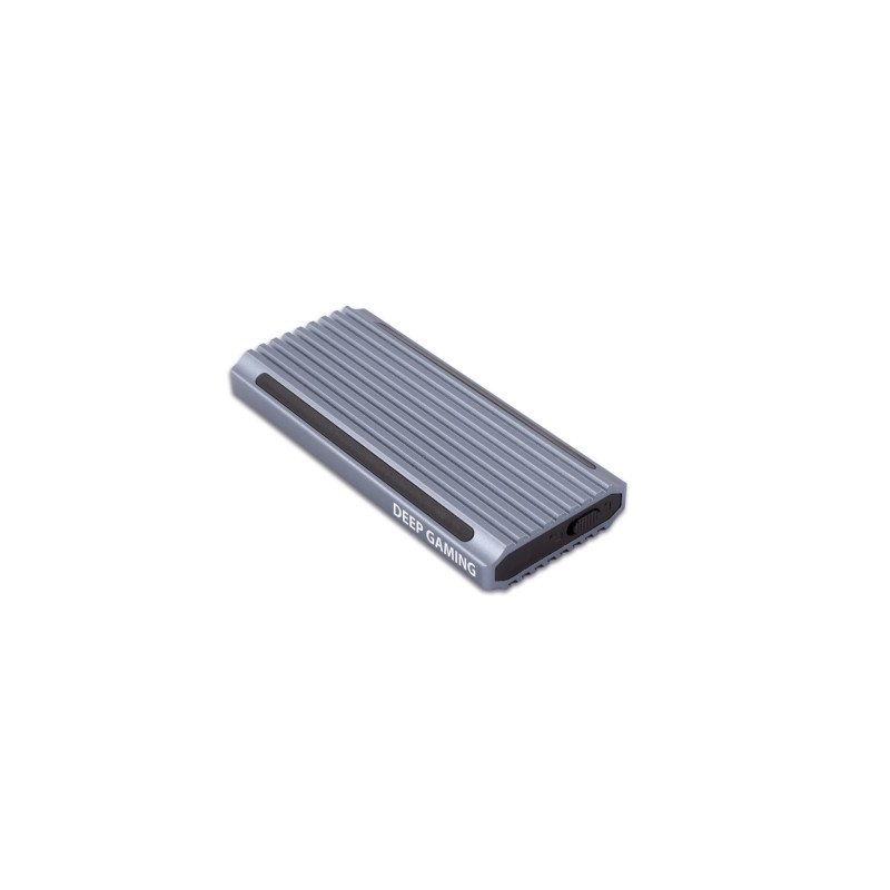 DG-MCM-NVME1 CAJA PARA DISCO DURO EXTERNO CAJA EXTERNA PARA UNIDAD DE ESTADO SÓLIDO (SSD) PLATA M.2