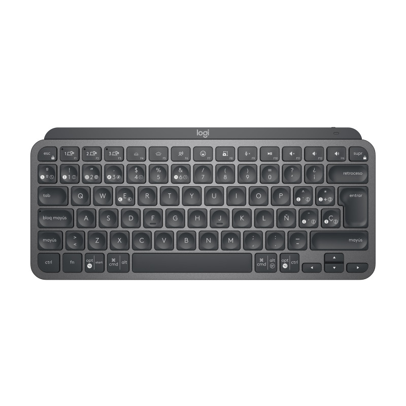 MX KEYS MINI FOR BUSINESS TECLADO RF WIRELESS + BLUETOOTH QWERTY ESPAÑOL GRAFITO